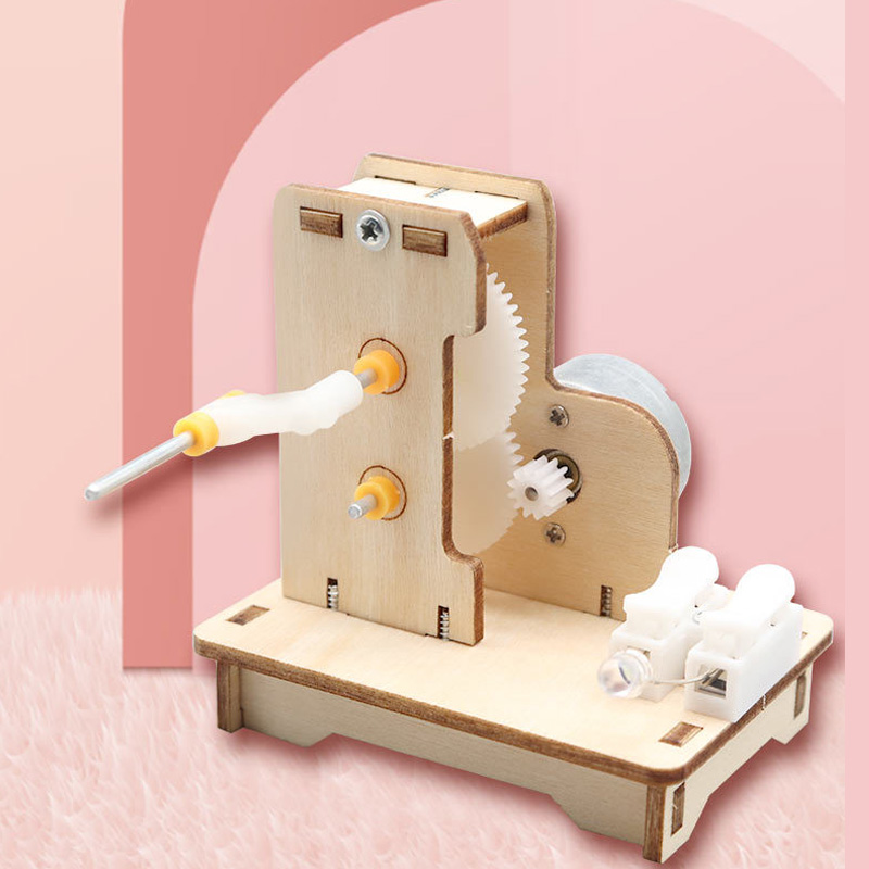 Science Diy Model - لتقوم بها بنفسك مولد يدوي صغير