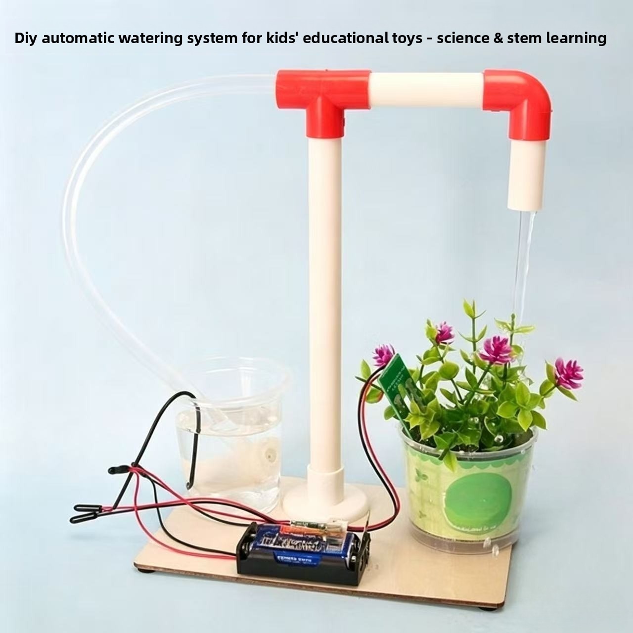 Science Diy Model - نظام ري النباتات الأوتوماتيكي القابل للتجميع