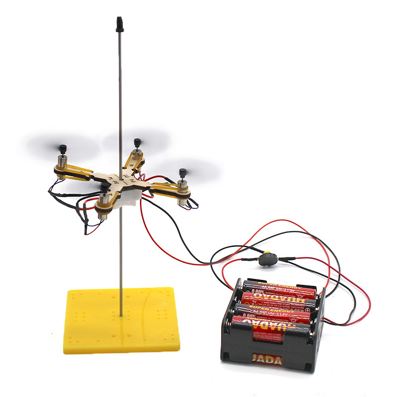 Science Diy Model - 1 قطعة DIY الطائرة بدون طيار