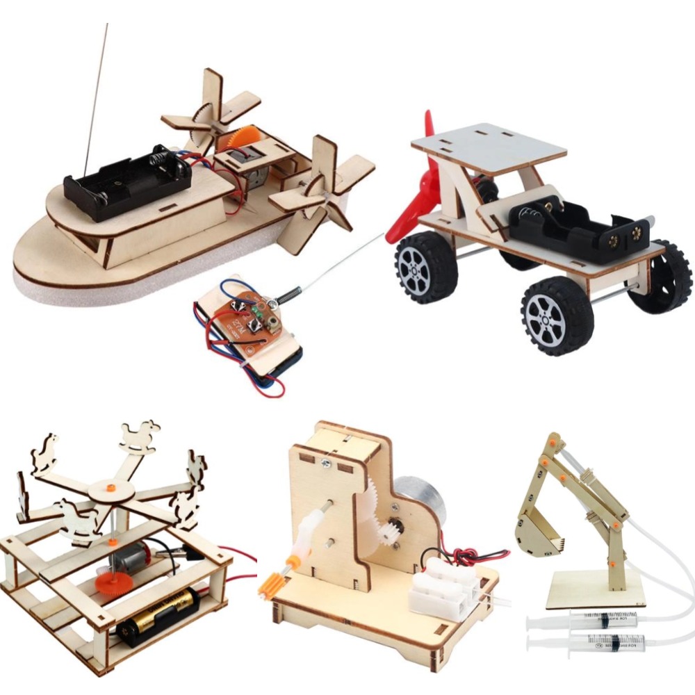 نموذج قارب خشبي ديي ألعاب العل - مراجعة Science Diy Model وسعره